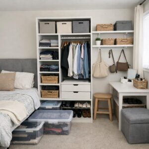 Best Small Bedroom Storage Ideas for a More Organized Home